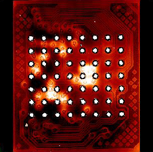 BGA Front Thermal Conductivity Image